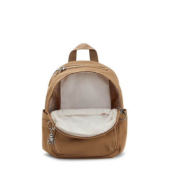 Kipling Delia Mini Backpacks Soft Almond | AU 1566KO